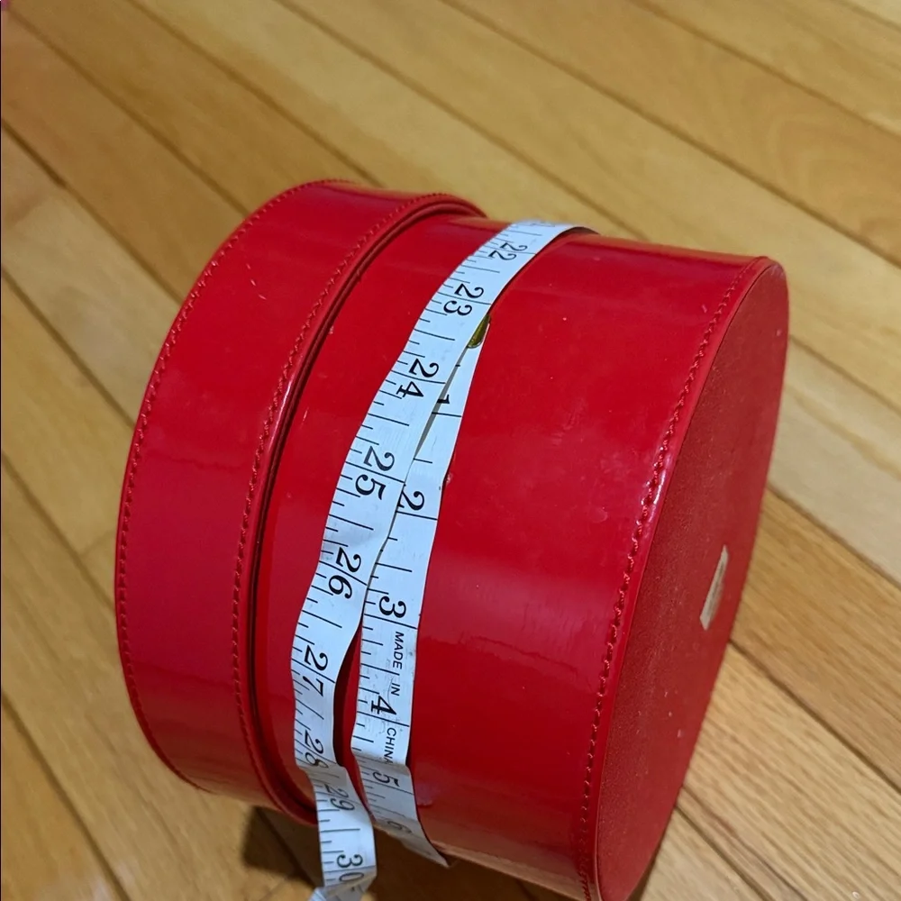 Glossy Red Storage Box